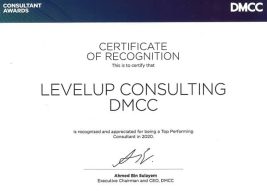 DMCC Free Zone Top Performing Consultant Award